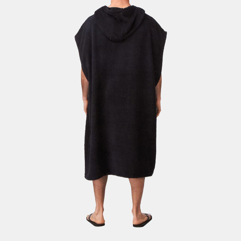 Beach Basha Changing Robe Black