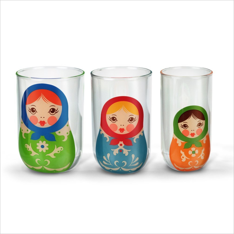 Babushkups Glasses Set