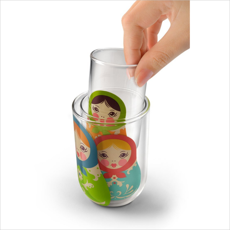 Babushkups Glasses Set