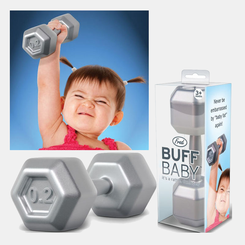Buff Baby Rattle