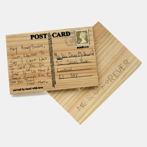 Carve Your Own Postcard