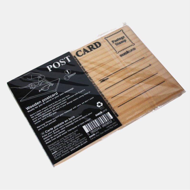 Carve Your Own Postcard