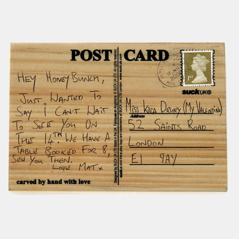 Carve Your Own Postcard