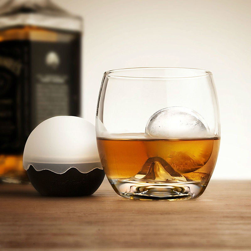 On the Rocks Glass & Ice Ball Mould