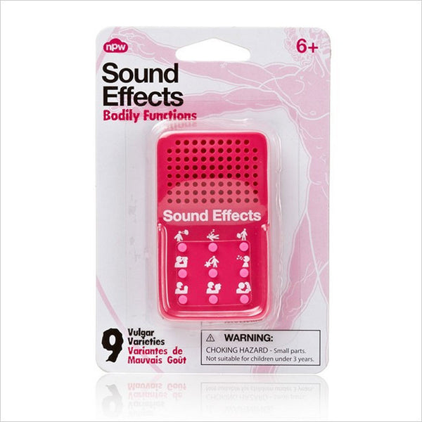 Mini Sound Effects Toy - Bodily Functions