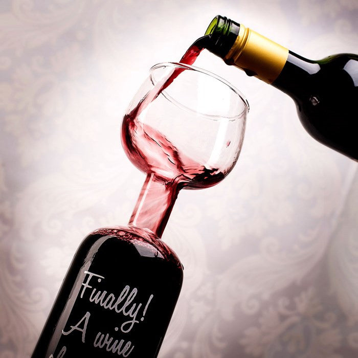 Wine Bottle Glass