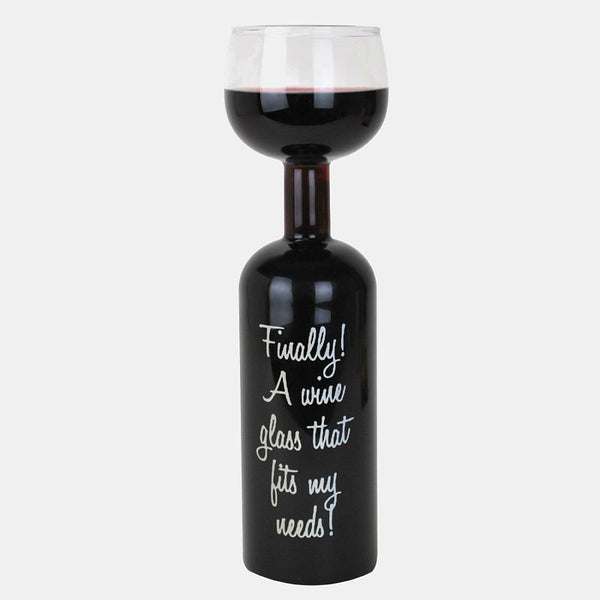 Wine Bottle Glass