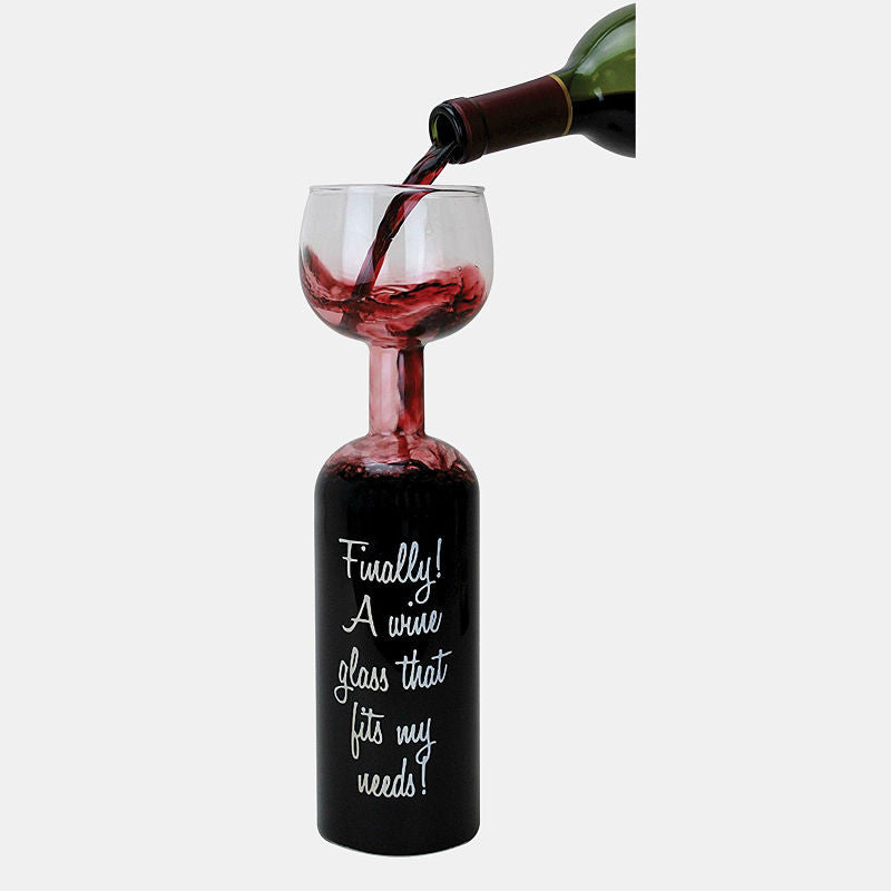 Wine Bottle Glass