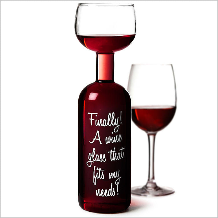 Wine Bottle Glass