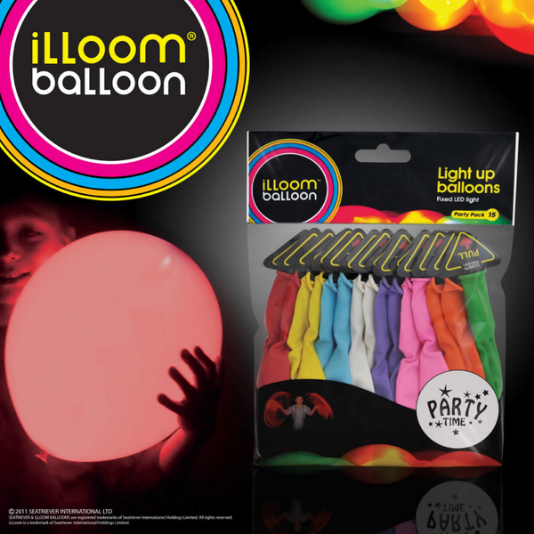 illoom Balloon Mixed 15 Pack