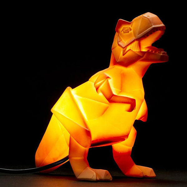 Dino Lamp -  T-Rex (Orange)