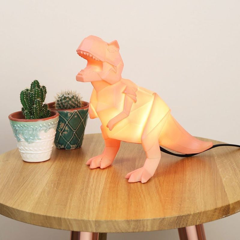 Dino Lamp -  T-Rex (Orange)